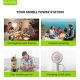 BAVIN Power bank 40000mAh, bela - 90315