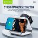BAVIN Bežični punjač 3u1 Magnetic, bela - 90046