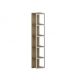 HANAH HOME Polica za knjige Texas White Ud - 172305
