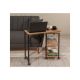 HANAH HOME Sto sa točkićima Melin - 172445