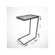HANAH HOME Sto sa točkićima Callen Black Marble - 172459