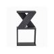 HANAH HOME Pomoćni stočić Albeni Anthracite - 172469