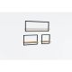 HANAH HOME Zidna polica Yeso Sapphire Oak - 172586