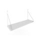 HANAH HOME Zidna polica Armoni Shiny White - 172614-1