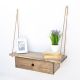 HANAH HOME Zidna polica Gar010, braon - 172616