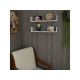 HANAH HOME Zidna polica Iris White - 172628