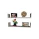 HANAH HOME Zidna polica Iris White - 172628