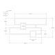 HANAH HOME Zidna polica Karen - 172643