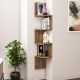 HANAH HOME Zidna polica Desaldo Walnut - 172710