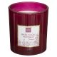 ATMOSPHERA Vodena mirisna sveća 8x9cm vosak/staklo bordo - 172760D