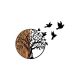 WALLXPERT Zidna dekoracija Tree And Birds 322 - 172781