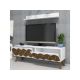 HANAH HOME TV polica Nisan White - 172784