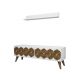 HANAH HOME TV polica Nisan White - 172784