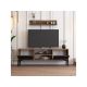 HANAH HOME TV polica Riga Anthracite - 172786