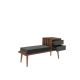 HANAH HOME Cipelarnik Fiume, braon/siva - 172808