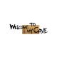 WALLXPERT Zidna dekoracija Welcome To My Cave - 172863