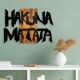 WALLXPERT Zidna dekoracija Hakuna Matata 5 - 172872