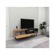 HANAH HOME TV polica Alba Atlantic Pine Anthracite - 173001-1