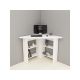 HANAH HOME Ugaoni radni sto Corner, bela - 173007