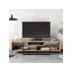 HANAH HOME TV polica Asal 150 Walnut Black - 173023