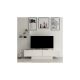 HANAH HOME TV polica Matera White White - 173029