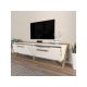 HANAH HOME TV polica Astrid White Walnut - 173074
