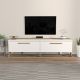 HANAH HOME TV polica Astrid White Walnut - 173074