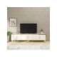 HANAH HOME TV polica Sona White Gold - 173076