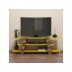 HANAH HOME TV polica Flower Walnut Yellow - 173090