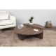 HANAH HOME Set klub stočića Podium, tamnobraon - 173124