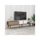 HANAH HOME TV polica Milan Alt Walnut White - 173153