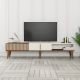 HANAH HOME TV polica Milan Alt Walnut Cream - 173156
