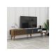 HANAH HOME TV polica Milan Alt Walnut Anthracite - 173157