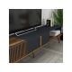 HANAH HOME TV polica Milan Alt Walnut Anthracite - 173157