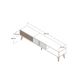 HANAH HOME TV polica Milan Alt Walnut Anthracite - 173157