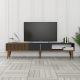 HANAH HOME TV polica Milan Alt Walnut Anthracite - 173157