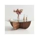HANAH HOME Sto za dnevnu sobu Lily Walnut - 173178