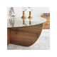 HANAH HOME Sto za dnevnu sobu Lily Walnut - 173178