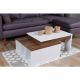 HANAH HOME Sto za dnevnu sobu Kolarado White Wanut - 173182