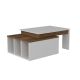 HANAH HOME Sto za dnevnu sobu Kolarado White Wanut - 173182