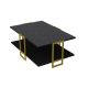 HANAH HOME Sto za dnevnu sobu Polka Black - 173240