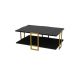 HANAH HOME Sto za dnevnu sobu Polka Black - 173240