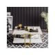 HANAH HOME Sto za dnevnu sobu Polka White - 173283