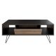 HANAH HOME Sto za dnevnu sobu Mistico Black Walnut - 173285