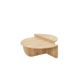 HANAH HOME Sto za dnevnu sobu Podium Sapphire Oak - 173296