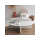 HANAH HOME Sto za dnevnu sobu Podium White - 173299
