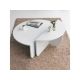 HANAH HOME Sto za dnevnu sobu Podium White - 173299