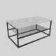 HANAH HOME Sto za dnevnu sobu Asude White - 173306