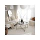 HANAH HOME Sto za dnevnu sobu Gold Sun S404F Gold Fume - 173364