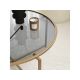 HANAH HOME Sto za dnevnu sobu Gold Sun S404F Gold Fume - 173364